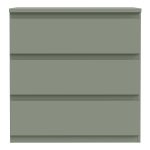 Edmore 3 Drawer Chest in Sage Green - Image 2