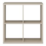 Mauro 2x2 Storage Unit in Taupe - Image 2