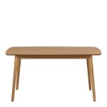 Nagano Rectangular Dining Table in Oak 150x80cm - Image 2