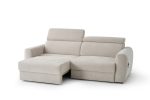 Dakota Electric Sofabed Beige 3 Seater - Image 3